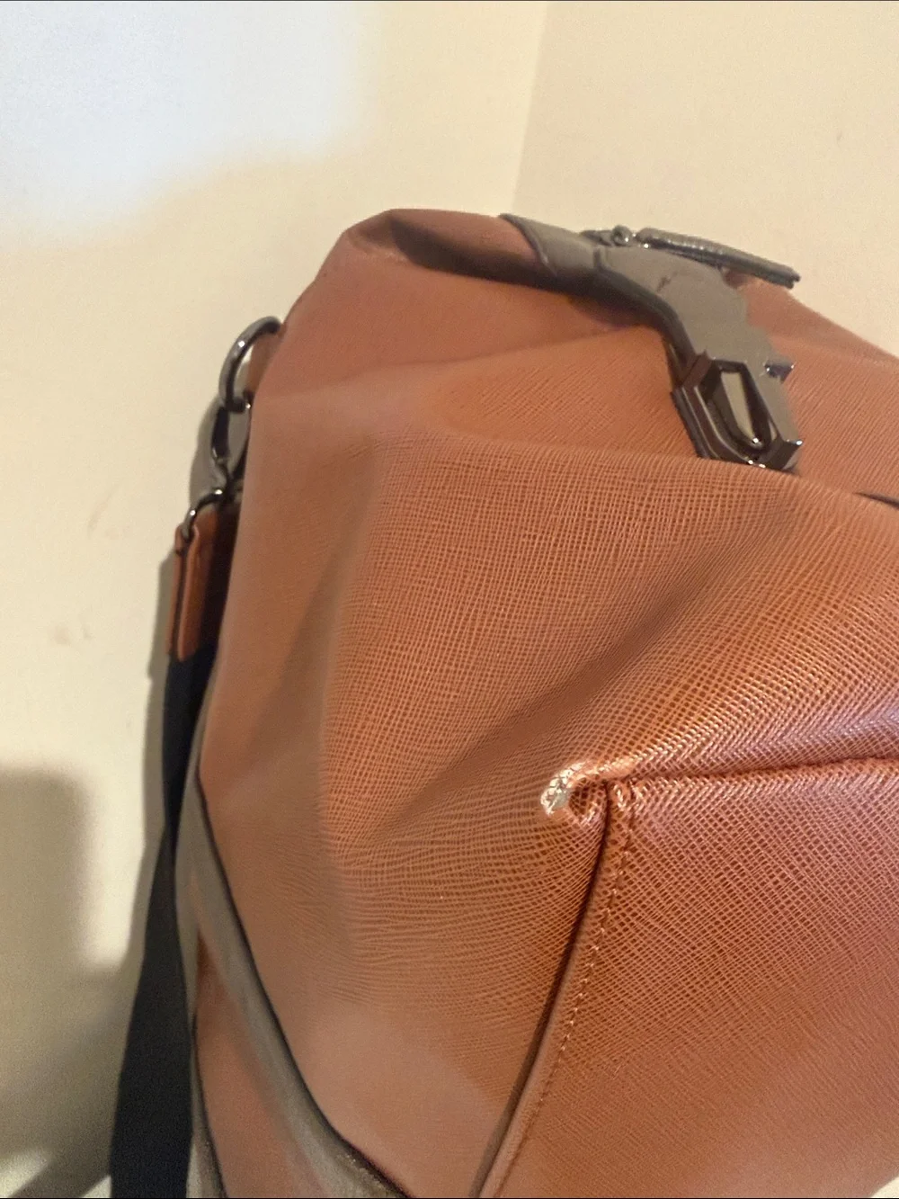 Ted Baker London Brown Duffel with Dark Trim